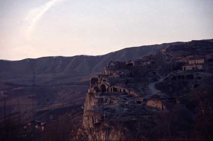 Felsenstadt in Georgien